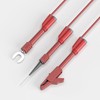 Goupchn Banana Plug Silicone Test Leads Kit 4mm Fully Insulated