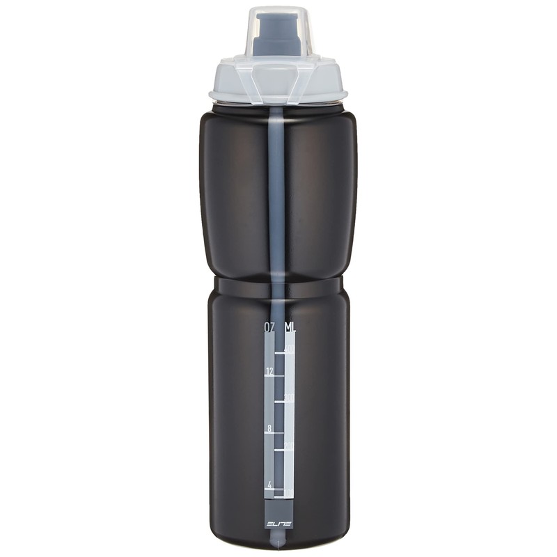 Elite Elite Unisex - Adult Jet Plus Water Bottle, Black/Grey,