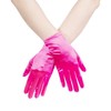 JISEN Women 20s Satin gloves Formal Bridal Banquet Party Wedding