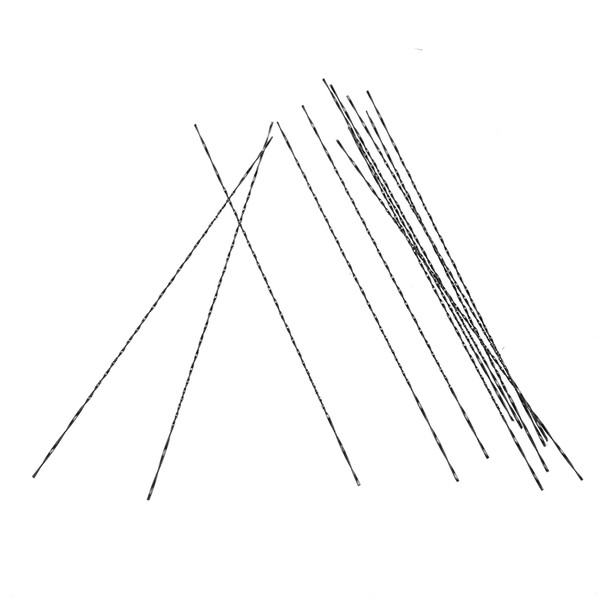 12pcs High Carbon Steel Metal Saw Blades for Wood Plastic