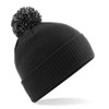 Beechfield Unisex Snowstar Beanie Einheitsgröße Schwarz