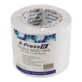 Xpress Double Sided Tissue Tape 4In X 27Yd