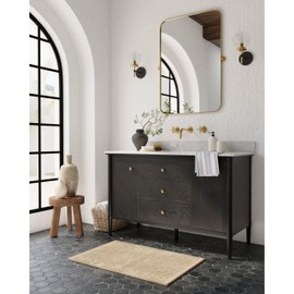 RUGGABLE x goop Machine Washable Area Rug – Lucia Natural 2x3, Stain-Resistant, Non-Slip – Small Rugs for Living Room, Bedroom, Hallway, Entryway & Bathroom–with Cushioned Pad