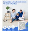 Breshair Replacement Filter Compatible with EnviroKlenz Air System Purifiers, MERV13