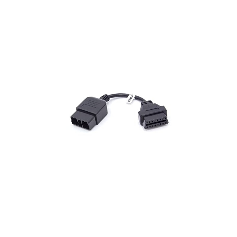 vhbw OBD Adapter 9Pin OBD1 to OBD2 Compatible with Subaru