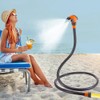 Portable Outdoor Misting System with Adjustable Nozzle
