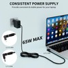 Laptop Charging Cable Charger 65 W for Lenovo IdeaPad/Flex 4