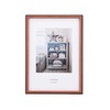 LADONNA AVANTI DF85-A4-DBR Wood Picture Frame A4 087099 Dark Brown