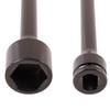 AFF Torque Limiting Socket, 3/4" Drive, 475 ft/lb, 1-1/2", Black,