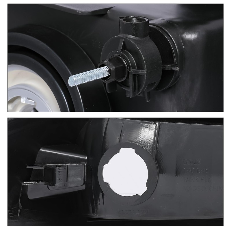 M-AUTO Headlights Assembly Compatible with 2004-2012 Chevy Colorado GMC Canyon,