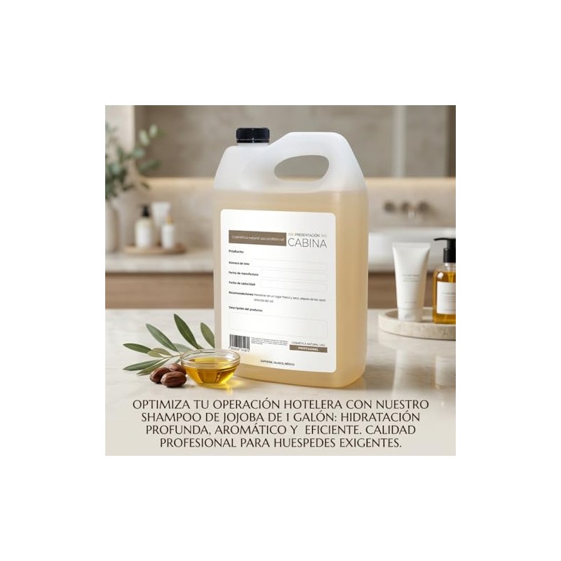 Shampoo a Granel para Hoteles con Aroma de Jojoba 1