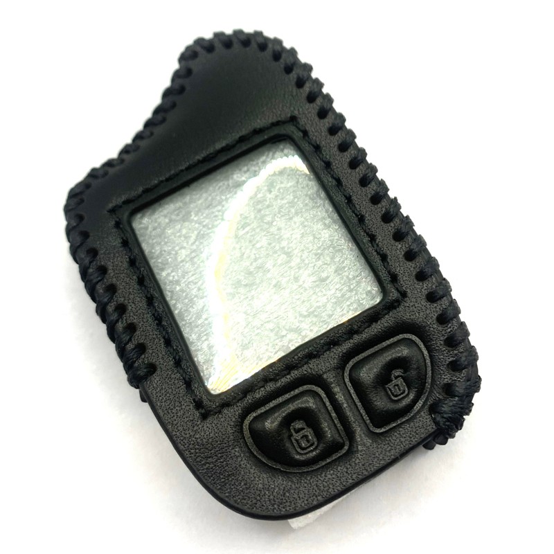 COEOPNC New RFX-2W901-SS 2 Way Remote Leather Casefor Parts Durable