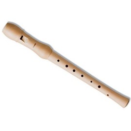 Hohner Flute - Soprano (9533) - Maple Wood - Beige - C Key - Rigid Plastic Case