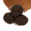 Niciitysi Color 1B30 Human Hair Straight Bundles 18 20 22