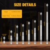 18-Pack K5 Impact Resistant Non Slip Bit, High Magnetic Screwdriver