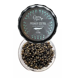 Caviar Star French Osetra | Caviar House & Prunier Osciètre Héritage Reserve | Premuim Black Caviar Russian Sturgeon Roe | Iconic and Rare Golden Brown Eggs Responsibly Sourced from Dordogne France (1 Ounce (28 Grams))
