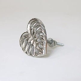 Melody Maison Silver Monstera Leaf Drawer Knob