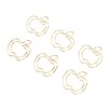 100pcs Fruit Paper Clips Cute Bookmark Pare Clips Portable Funny