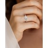MomentWish Promise Ring for Women, Moissanite 1Carat Engagement Rings for