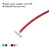 sourcing map 26 Gauge PVC Hookup Wire 3.0m/10ft 26AWG Flexible