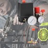 Pressure Regulator, Standard Air Compressor Pressure Switch with 2 Pressure