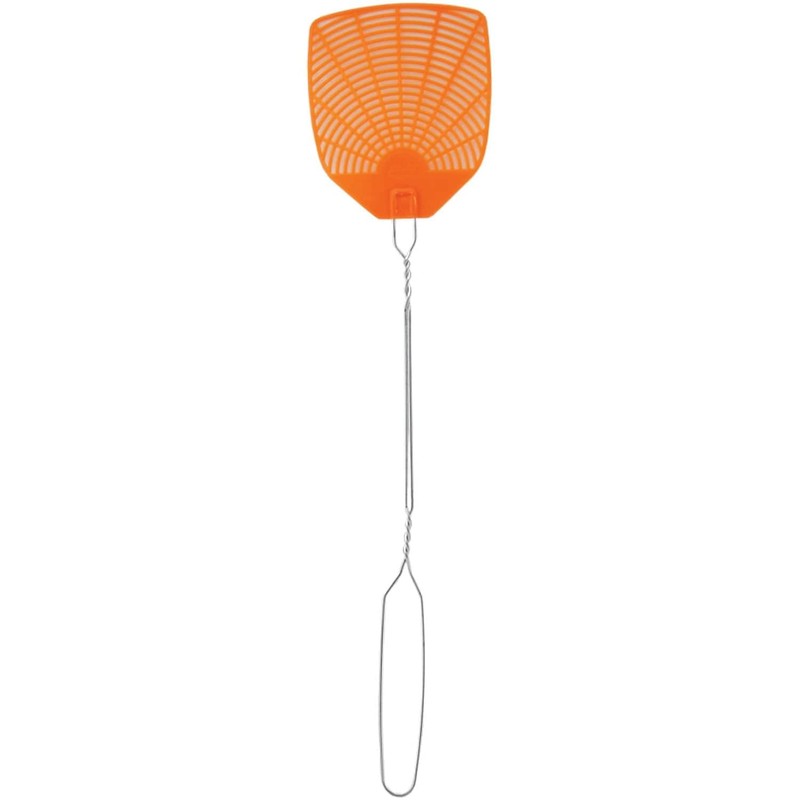 PIC Wire Metal Handle Fly Swatter (24 Pack)
