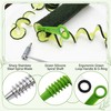 2 Pcs Spiral Cutter,Potato Spiral Cutter,Manual Fruit Spiralizer Vegetable Slicer