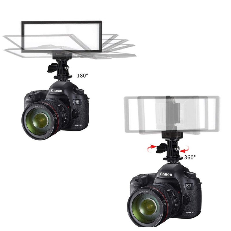 VILTROX L132T Ultra Thin LED Video Light Panel Dimmable Camera