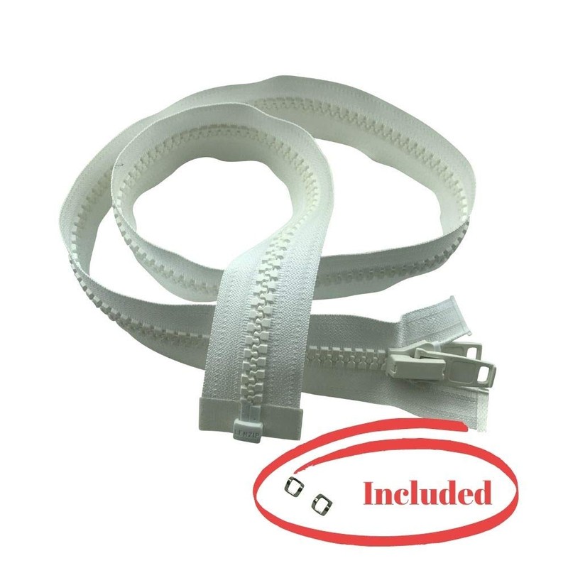 EZ-Xtend Lenzip #10 Separating Zipper for Canvas - Heavy Duty