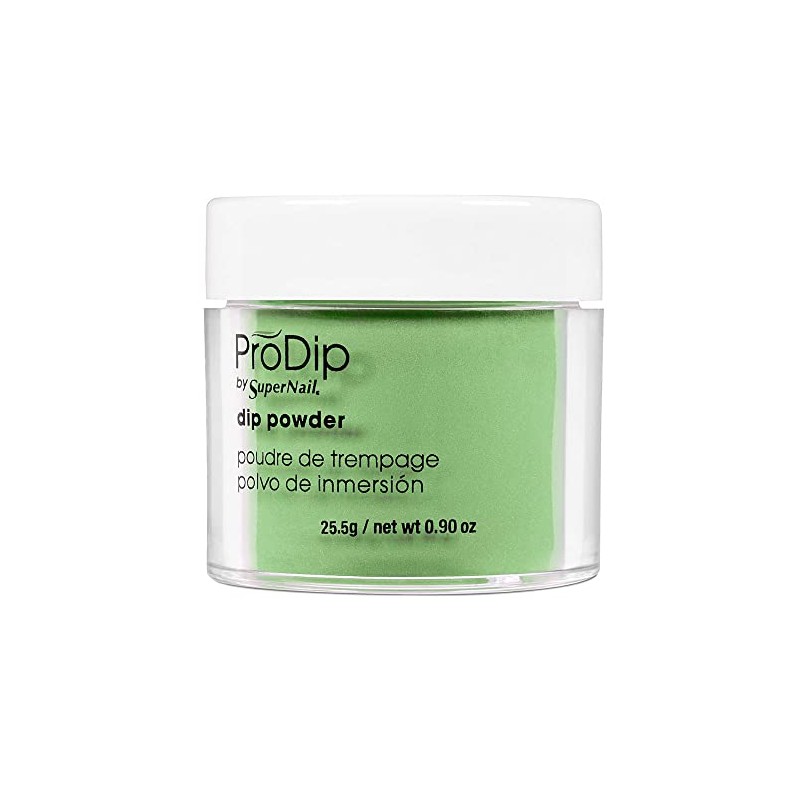 Supernail Prodip Colored Acrylic Dip, Kiwi Cutie, 0.9 Ounce