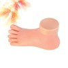 Baluue 1pc Plastic Foot Model Nail Art Practice Tool Real