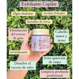 Terramar Exfoliante Capilar de Algas y Ácidos Frutales con Semillas de Fresa, Limpieza Profunda y Nutrición Intensa para Cuero Cabelludo Sano y...    