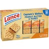 Lance Sandwich Crackers, Captain's Wafers Peanut Butter and Honey, 10