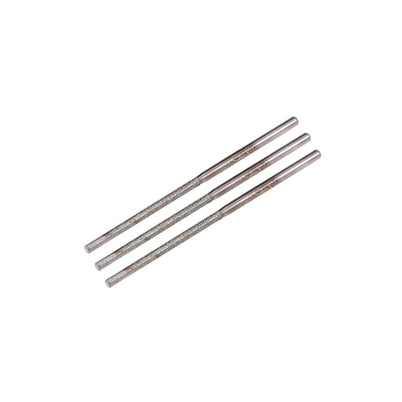 sourcing map Mini Diamond Burrs Grinding Drill Bits for Rotary