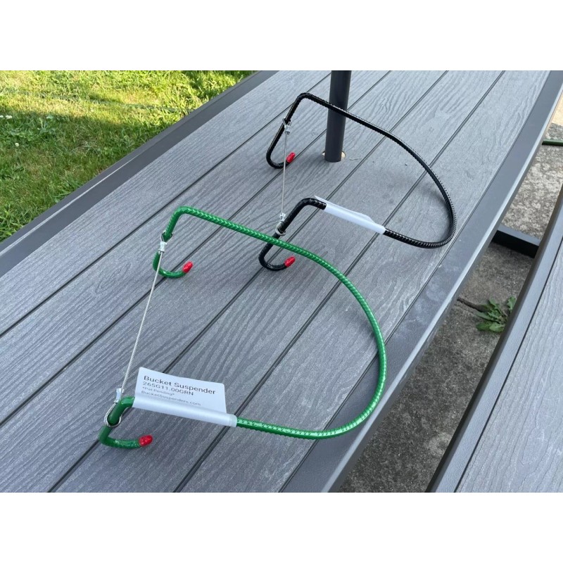 Bucket Suspender Bucket Hanger, Planter for 2" x 6" boards,
