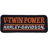 V-Twin Power Embroidered Biker Chopper Patch | Iron on sew