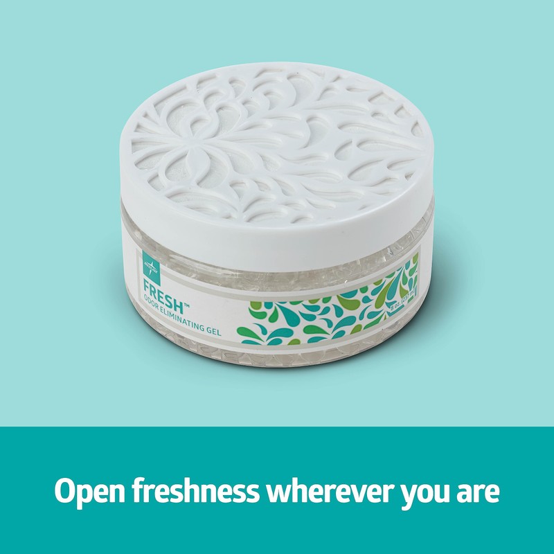 Medline Fresh Natural Odor Eliminator Gel Beads, 8oz