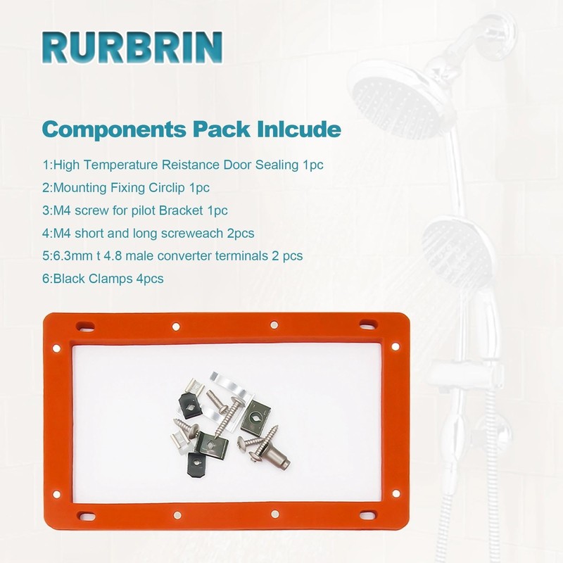 RURBRIN Pilot Burner Assembly Kit SP20824 for Rheem Ruud Richmond