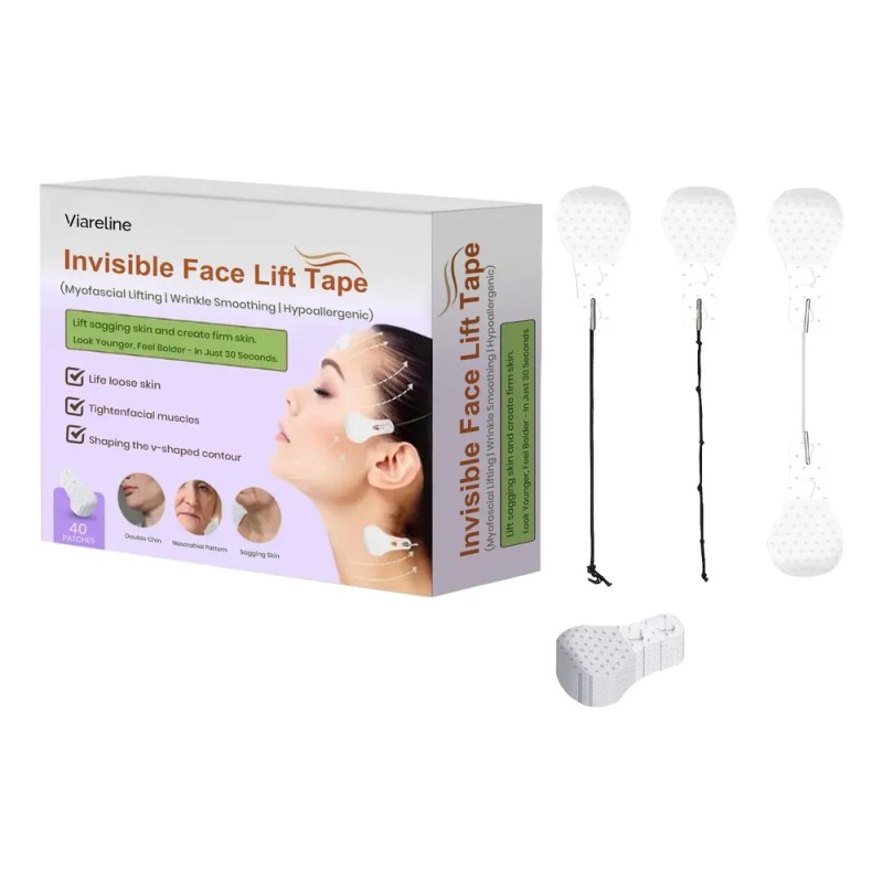 Cinta Estirable Facial Invisible Reafirmante Contorno Rostro