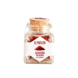 EL PAELLER Saffron - Origin Spain D.O. La Mancha - 100% Natural - Intense Aroma & Taste - Ideal for Paella and Mediterranean Cuisine