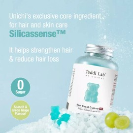 New Unichi Teddi Lab Hair Boost Gummy Pro 60 Gummies