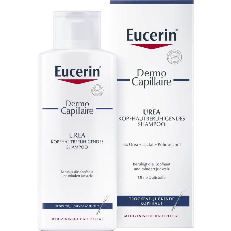 Eucerin DermoCapillaire Scalp Soothing Urea Shampoo, 250 ml