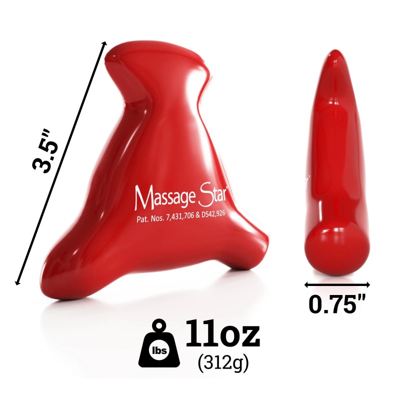 Acuforce Massage Star Multi Massage Tool for Therapists and Home
