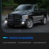 SHINEFIT LED Fog Lights Assembly wiht DRL Replacement for 2002-2008