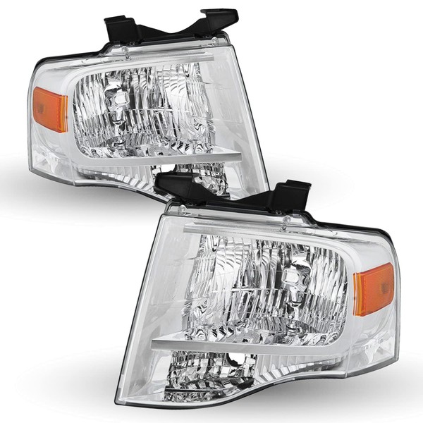 TUSDAR Headlights Assembly Set for 2007 2008 2009 2010 2012