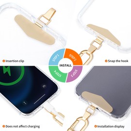 Elrvaga Universal Cell Phone Lanyard Wrist Strap,Phone Bracelet Strap,Phone Charms Strap (Fog Blue)