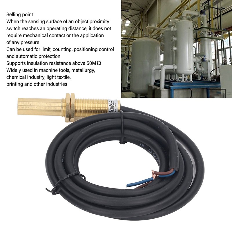 Proximity Sensor Approach Inductive Sensor Switch 2 Wire Normally Open