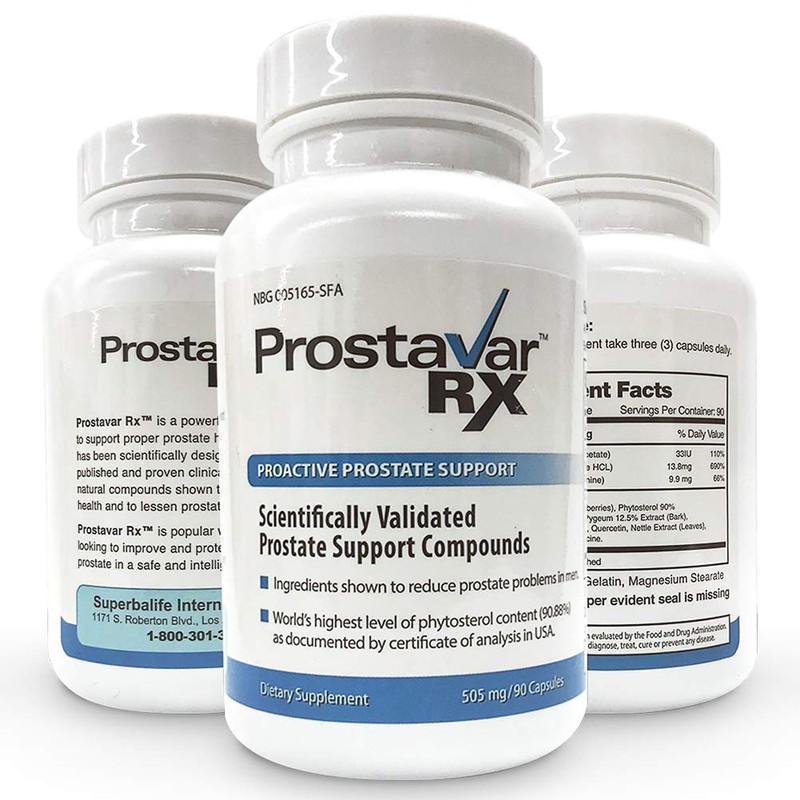 Prostavar Rx Proactive Prostate Support 505 mg 90 caps