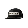 ARIAT Men's Black Flexfit 110 Trucker Cap with Desert Scene