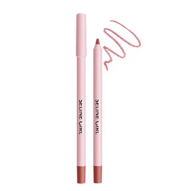 KIADZIE Lip Liner, High Adherance Lip Pencil, Hard to Fall Lip Tint, Moisturizing Color Lip, Rose Pink, For Feminine Makeup, For Beginners (08-Rose Pink)